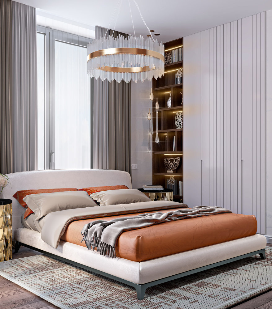 Фотография: Спальня в стиле Современный, Классический, Квартира, Проект недели, Москва, 3 комнаты, 60-90 метров, Александра Гартке – фото на INMYROOM Фотография: Спальня в стиле Современный, Классический, Квартира, Проект недели, Москва, 3 комнаты, 60-90 метров, Александра Гартке – фото на INMYROOM