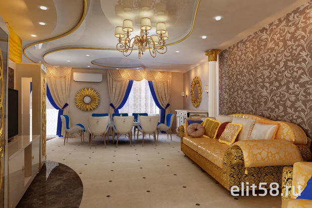 Фото из портфолио Классика квартира – фотографии дизайна интерьеров на INMYROOM