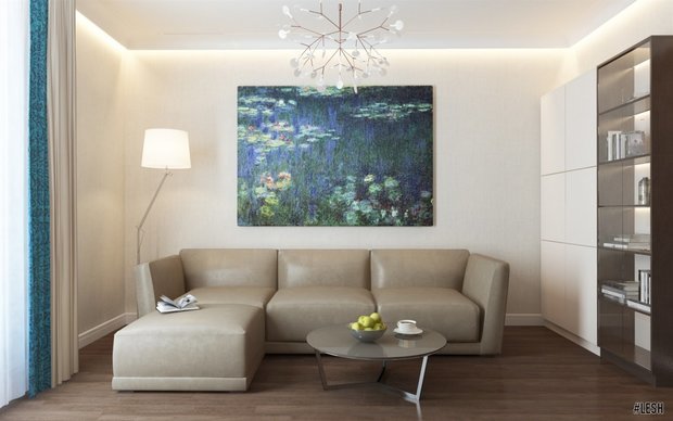 Фото из портфолио Moskovskiy 87 м. | Контемпорари – фотографии дизайна интерьеров на INMYROOM