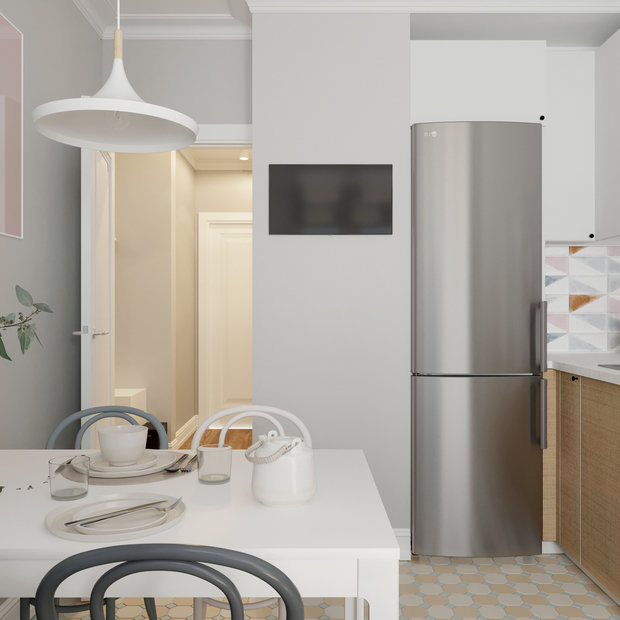 Фото из портфолио BAKULEVA FLAT – фотографии дизайна интерьеров на INMYROOM