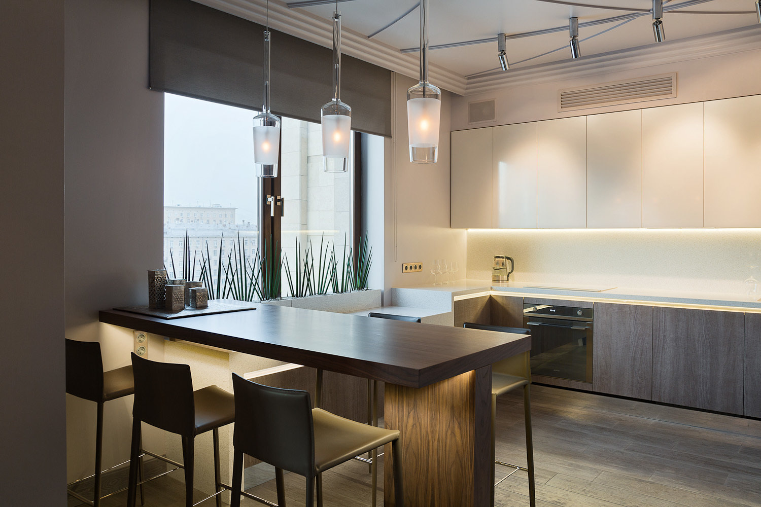 Фотография: Кухня и столовая в стиле Лофт, Современный, Квартира, Дома и квартиры, Проект недели, Москва – фото на INMYROOM