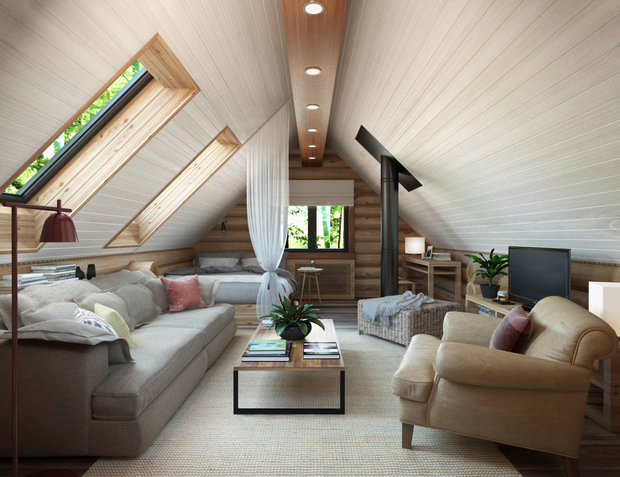 Фото из портфолио дизайн деревянного дома  – фотографии дизайна интерьеров на INMYROOM