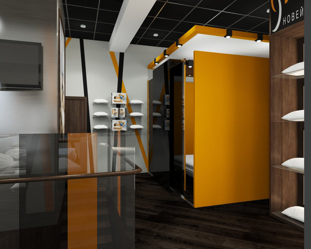 Фото из портфолио Шоу-рум "Sleep System" в г. Москва – фотографии дизайна интерьеров на INMYROOM