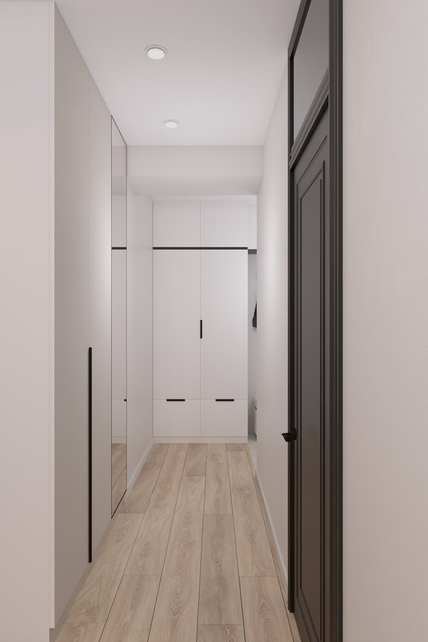 Фото из портфолио Дизайн проект 2-х комнатной квартиры "СОЛНЕЧНЫЙ ЗАКАТ" – фотографии дизайна интерьеров на INMYROOM