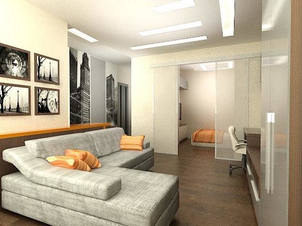 Фотография: Гостиная в стиле Современный – фото на INMYROOM