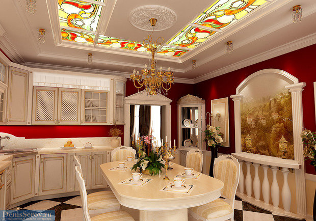 Фото из портфолио Двухэтажный загородный дом 200 кв. м в классическом стиле – фотографии дизайна интерьеров на INMYROOM