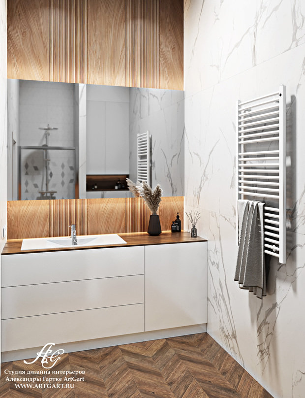 Фото из портфолио ЖК Видный Город – фотографии дизайна интерьеров на INMYROOM