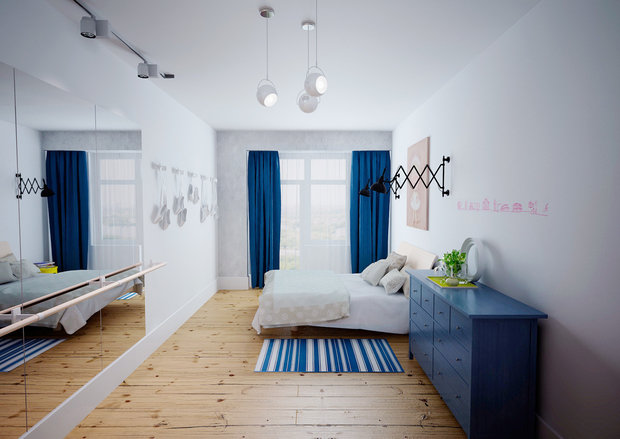 Фотография: Спальня в стиле Скандинавский, Квартира, Дома и квартиры, IKEA, Проект дня – фото на INMYROOM