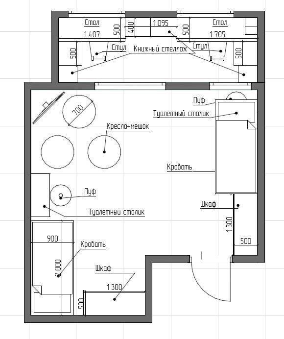 Фото из портфолио Детская для девочек – фотографии дизайна интерьеров на INMYROOM