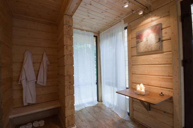Фото из портфолио Баня за стеклом – фотографии дизайна интерьеров на INMYROOM