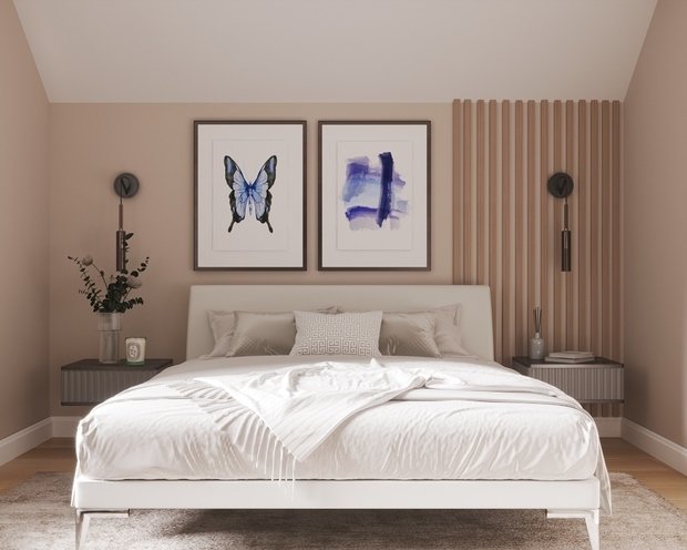 Фото из портфолио Спальня – фотографии дизайна интерьеров на INMYROOM