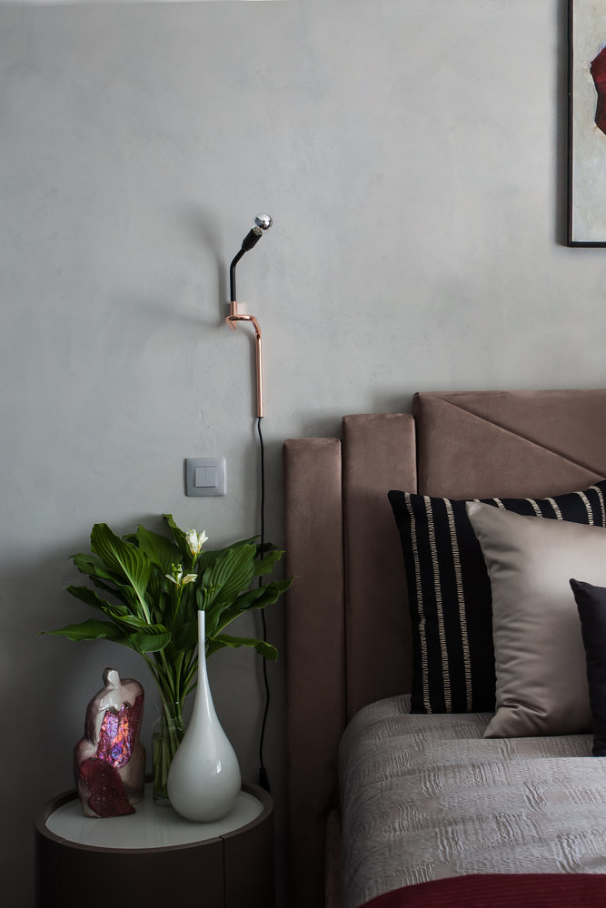 Фотография: Спальня в стиле Современный, Квартира, Проект недели, Санкт-Петербург, 1 комната, 40-60 метров, Екатерина Совастеева – фото на INMYROOM Фотография: Спальня в стиле Современный, Квартира, Проект недели, Санкт-Петербург, 1 комната, 40-60 метров, Екатерина Совастеева – фото на INMYROOM