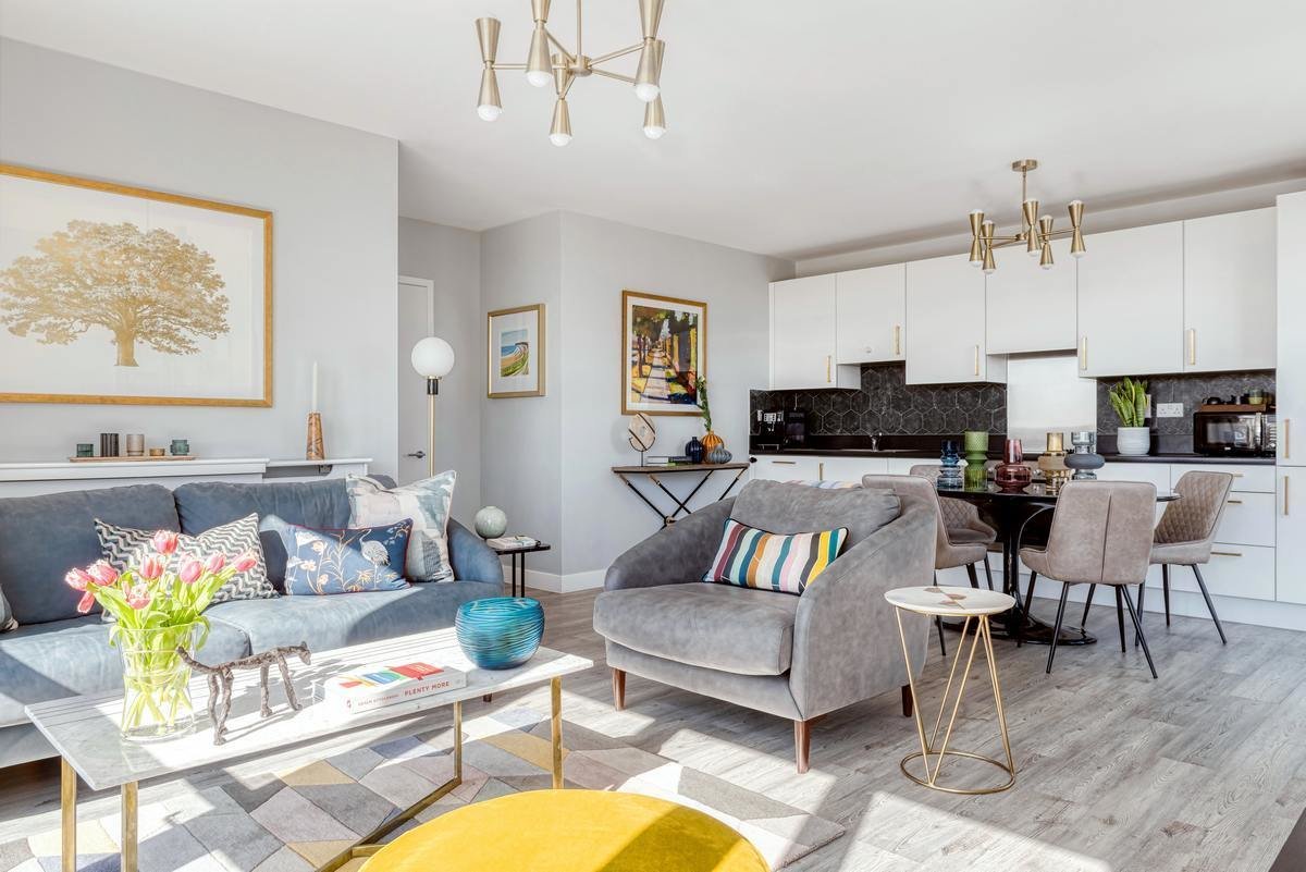 Фотография: Гостиная в стиле Современный, Квартира, Великобритания, Проект недели, Лондон, 4 и больше, 60-90 метров, Оксана Бутман – фото на INMYROOM Фотография: Гостиная в стиле Современный, Квартира, Великобритания, Проект недели, Лондон, 4 и больше, 60-90 метров, Оксана Бутман – фото на INMYROOM