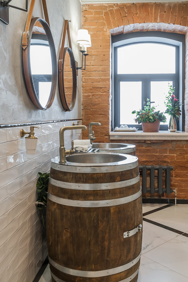 Фото из портфолио Дизайн интерьера ресторана «MEAT & WINE» – фотографии дизайна интерьеров на INMYROOM