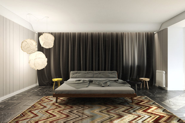 Фото из портфолио «Гармония вещей» – 480 кв.м 	 – фотографии дизайна интерьеров на INMYROOM