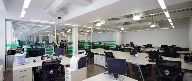 Фото из портфолио Дизайн офиса BNP Paribas – фотографии дизайна интерьеров на INMYROOM