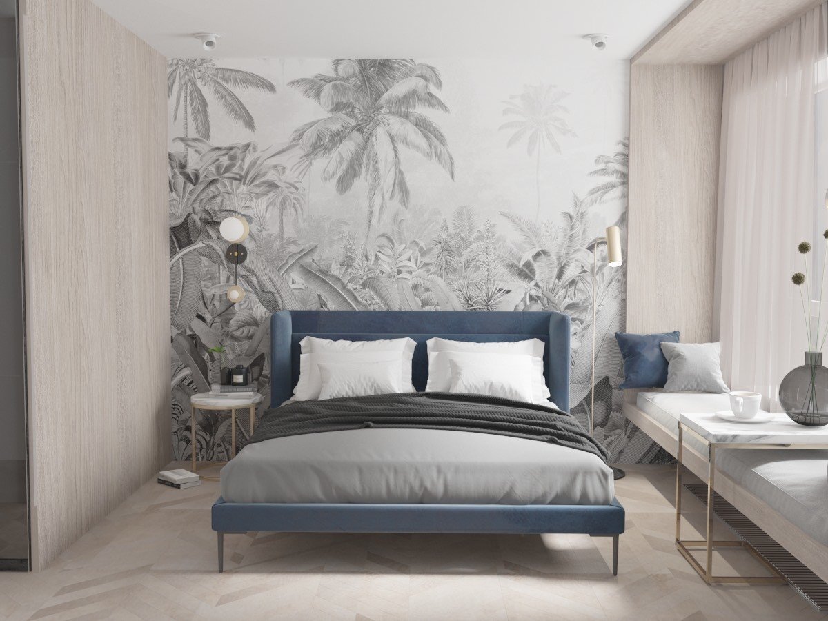 Фотография: Спальня в стиле Минимализм, Современный, Декор интерьера, Квартира, Советы, Москва, 3 комнаты, Более 90 метров, DSGN HUB, Нина Воинова – фото на INMYROOM Фотография: Спальня в стиле Минимализм, Современный, Декор интерьера, Квартира, Советы, Москва, 3 комнаты, Более 90 метров, DSGN HUB, Нина Воинова – фото на INMYROOM