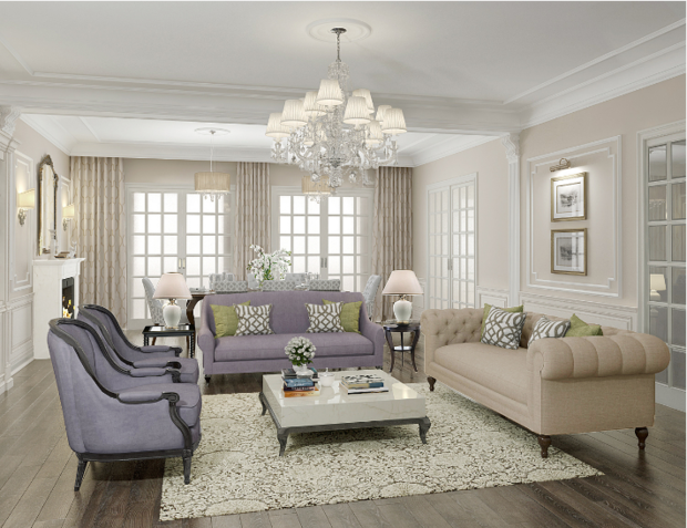 Фотография: Гостиная в стиле Классический, Советы, Дизайн-студия Ольги Кондратовой, Ольга Кондратова – фото на INMYROOM