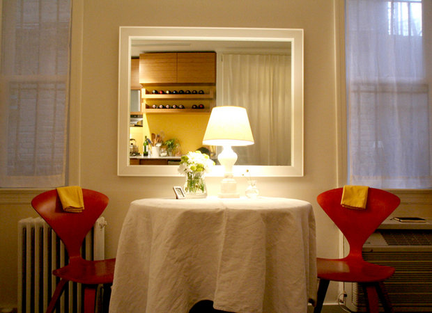 Фотография: Кухня и столовая в стиле Скандинавский, Современный, Декор интерьера, Малогабаритная квартира, Квартира, Дома и квартиры – фото на INMYROOM