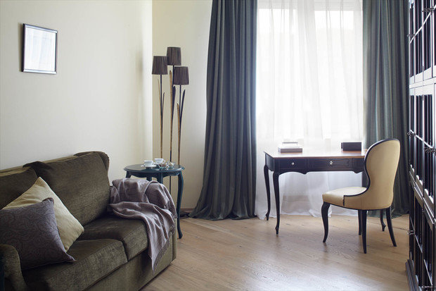 Фото из портфолио Стильная неоклассика в "Академдоме" – фотографии дизайна интерьеров на INMYROOM