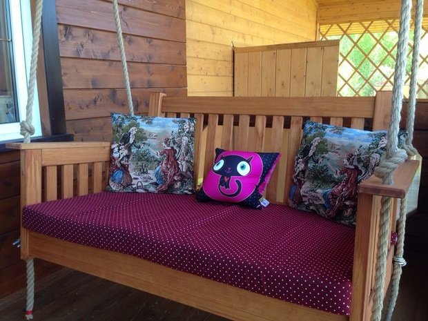 Фото из портфолио Диван-качели – фотографии дизайна интерьеров на INMYROOM