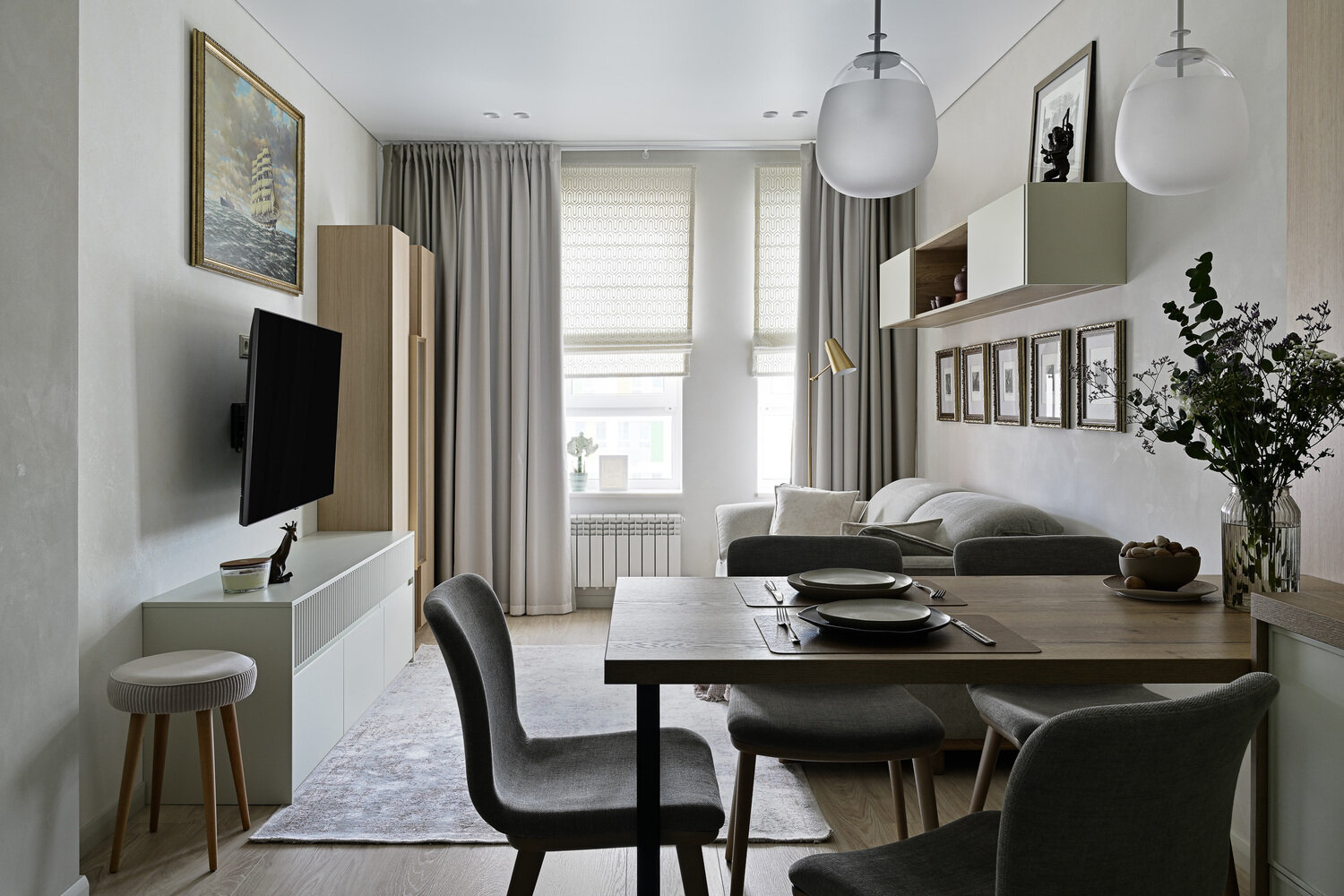 Фотография: Кухня и столовая в стиле Современный, Скандинавский, Квартира, Проект дня, Пенза, 3 комнаты, 60-90 метров, Ольга Писарькова – фото на INMYROOM Фотография: Кухня и столовая в стиле Современный, Скандинавский, Квартира, Проект дня, Пенза, 3 комнаты, 60-90 метров, Ольга Писарькова – фото на INMYROOM