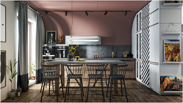 Фотография: Кухня и столовая в стиле Лофт, Эклектика, Квартира, Проект недели, Санкт-Петербург, Макс Жуков, Виктор Штефан, ToTaste Studio, 3 комнаты, 60-90 метров – фото на INMYROOM