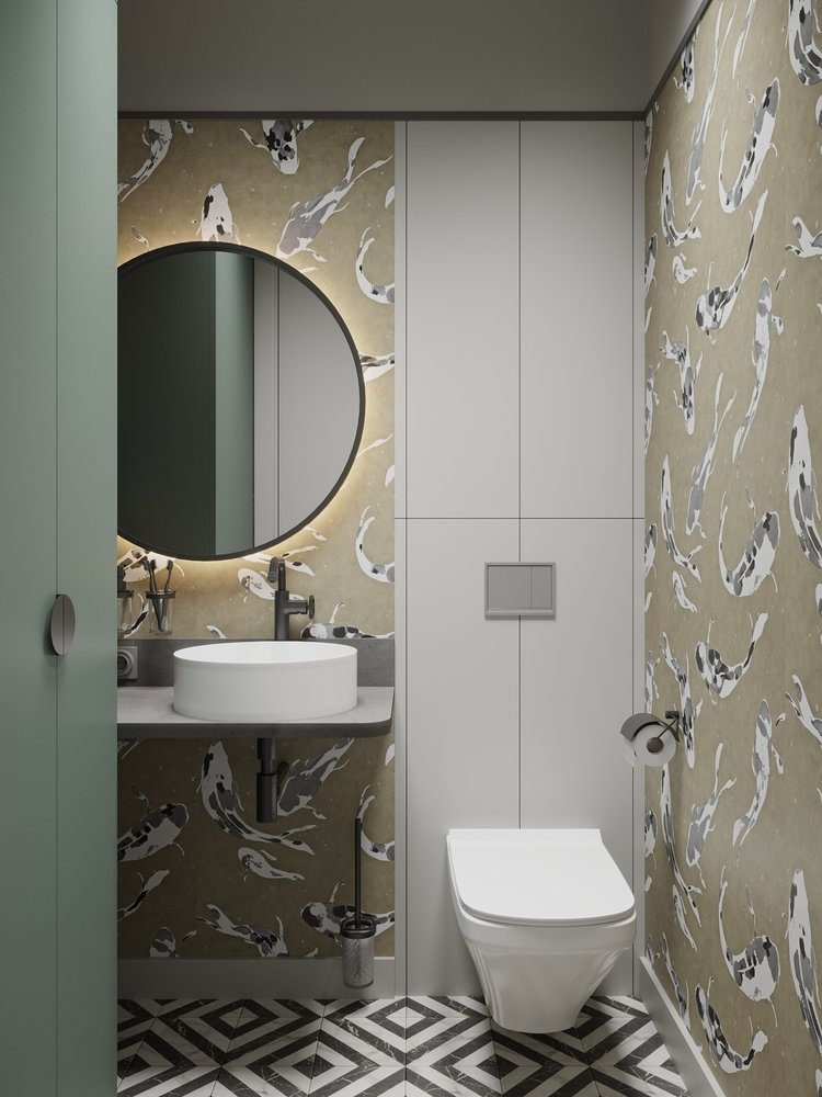 Фотография: Ванная в стиле Современный, Квартира, Проект недели, Санкт-Петербург, Татьяна Воронцова, 3 комнаты, 60-90 метров – фото на INMYROOM Фотография: Ванная в стиле Современный, Квартира, Проект недели, Санкт-Петербург, Татьяна Воронцова, 3 комнаты, 60-90 метров – фото на INMYROOM