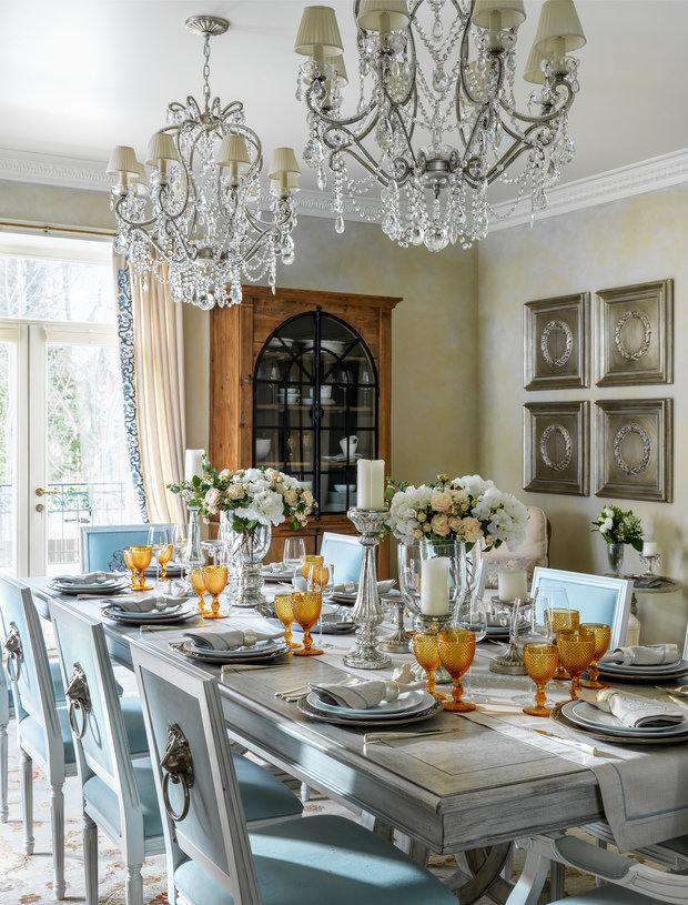 Фотография: Кухня и столовая в стиле Прованс и Кантри, Лофт, Эклектика, Дом, Особняк, Московская область, 4 и больше, Более 90 метров, Дарья Мисюра, Эксклюзивные проекты – фото на INMYROOM