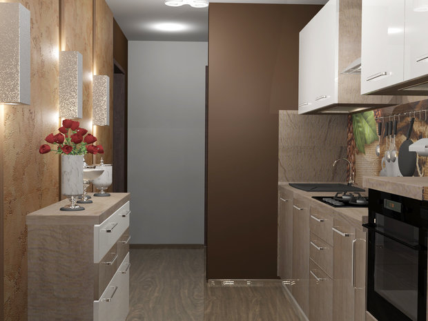 Фото из портфолио 4-х комнатная квартира для 4-х человек – фотографии дизайна интерьеров на INMYROOM