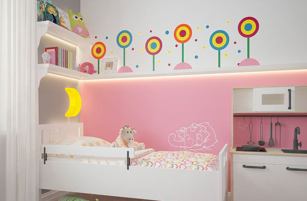 Фото из портфолио Квартира, 86 м2 – фотографии дизайна интерьеров на INMYROOM