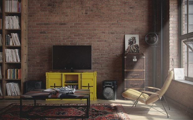 Фотография: Гостиная в стиле Лофт, Декор интерьера, Малогабаритная квартира, Квартира, Дом, Декор – фото на INMYROOM