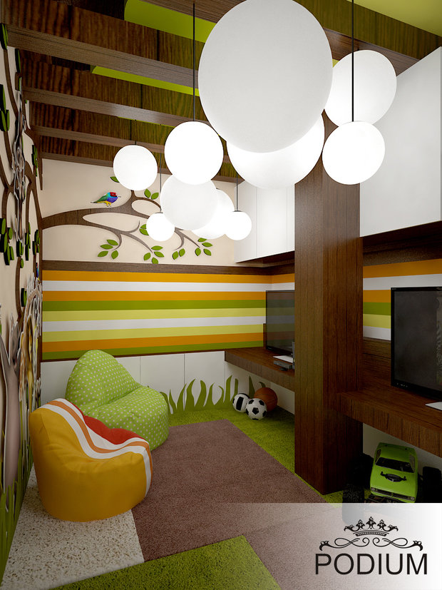 Фото из портфолио Детское кафе при отеле, Ялта – фотографии дизайна интерьеров на INMYROOM