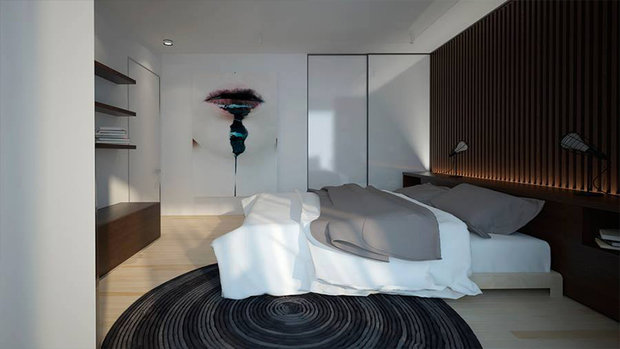 Фото из портфолио Минимализм 80 метров – фотографии дизайна интерьеров на INMYROOM