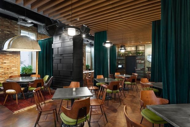 Фото из портфолио  Кафе в Киеве – фотографии дизайна интерьеров на INMYROOM