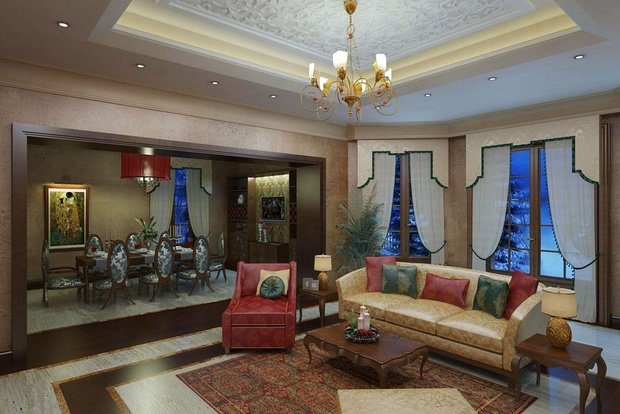 Фото из портфолио Интерьер в классике – фотографии дизайна интерьеров на INMYROOM