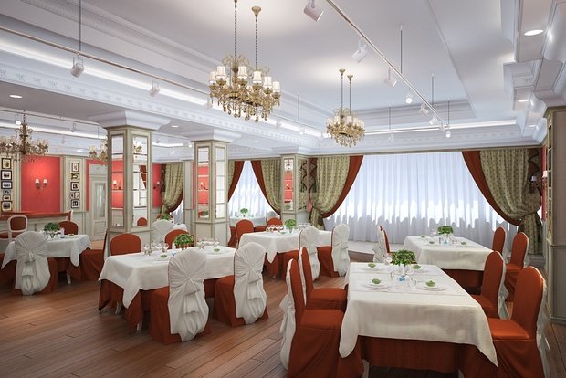 Фото из портфолио Ресторан на озере. – фотографии дизайна интерьеров на INMYROOM
