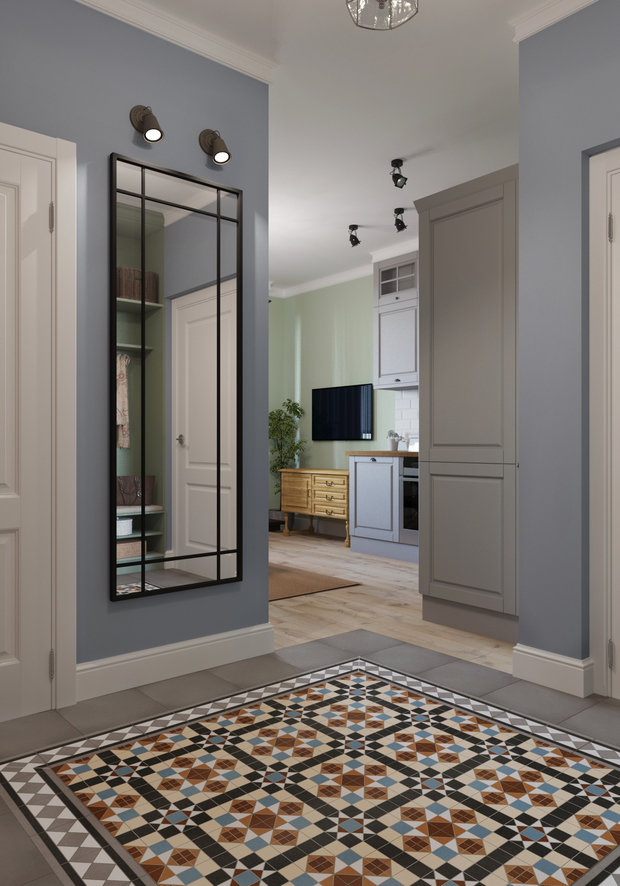 Фотография: Прихожая в стиле Лофт, Современный, Квартира, Проект недели, Санкт-Петербург, Светлана Гаврилова, Монолитный дом, 2 комнаты, 40-60 метров – фото на INMYROOM