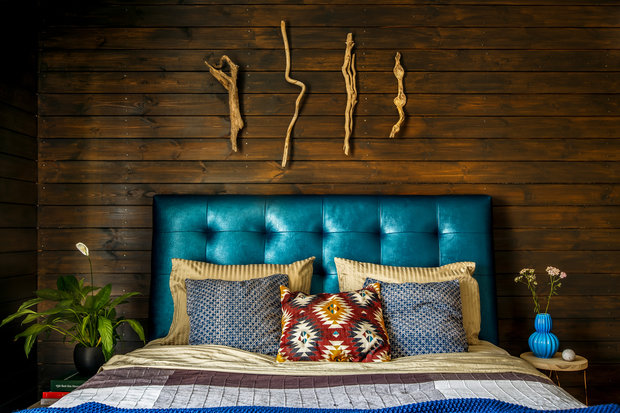 Фотография: Спальня в стиле Эко, Современный, Дом, Проект недели, Дом и дача, Самара, 4 и больше, 60-90 метров, Яна Рябченко – фото на INMYROOM