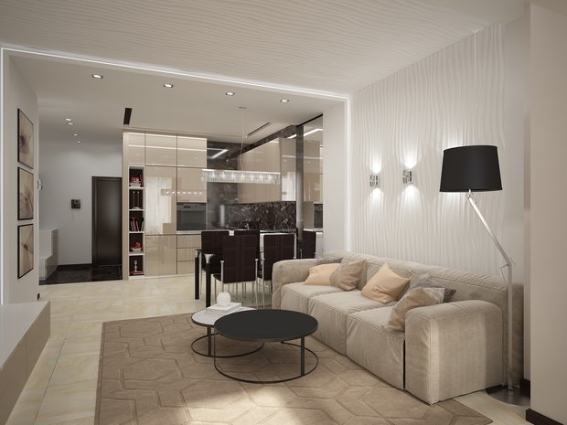 Фото из портфолио Гостиная – фотографии дизайна интерьеров на INMYROOM