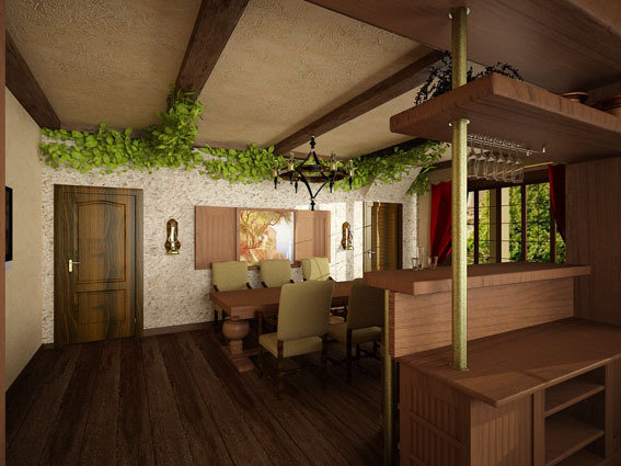 Фото из портфолио Дизайн проект дома, Козин  – фотографии дизайна интерьеров на INMYROOM