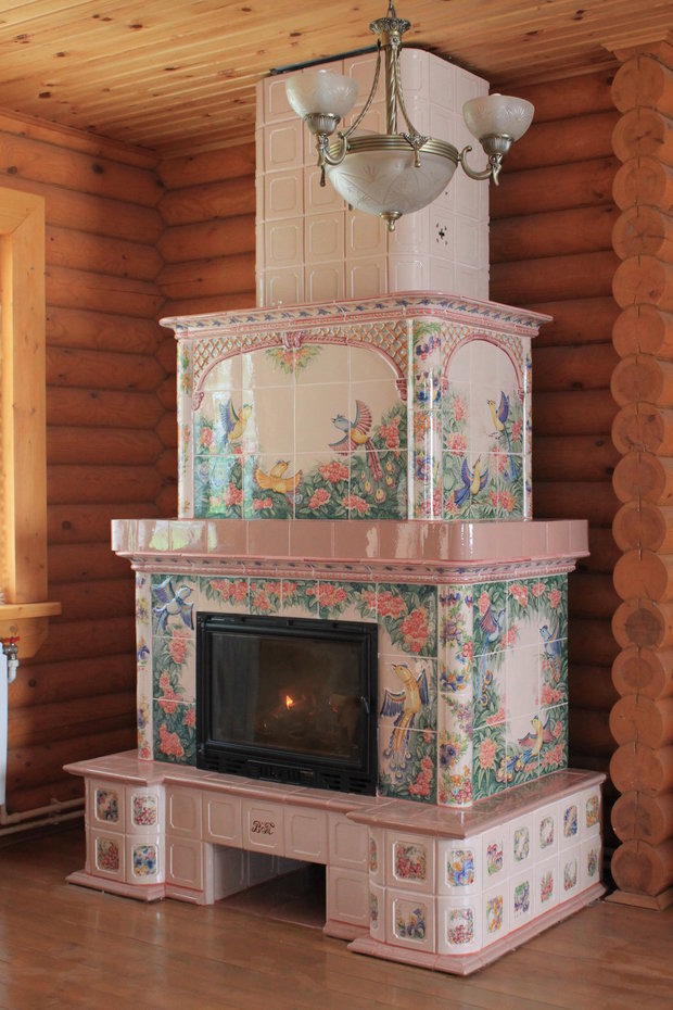 Фото из портфолио Изразцовые камины – фотографии дизайна интерьеров на INMYROOM