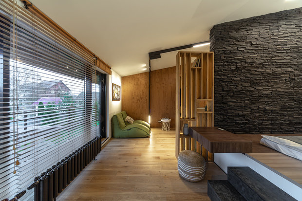 Фото из портфолио Спальня в джунглях – фотографии дизайна интерьеров на INMYROOM