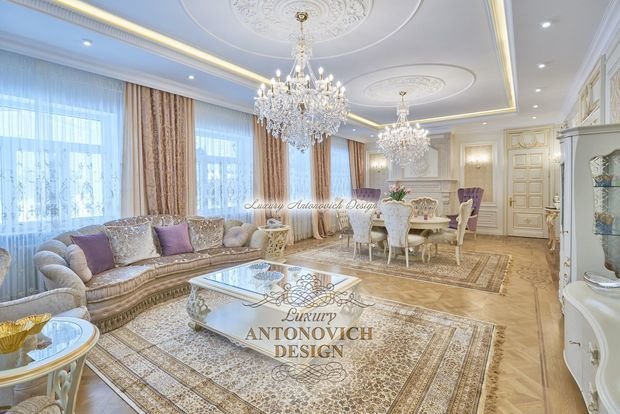 Фото из портфолио Вневременная актуальность классики от Елены Антонович – фотографии дизайна интерьеров на INMYROOM