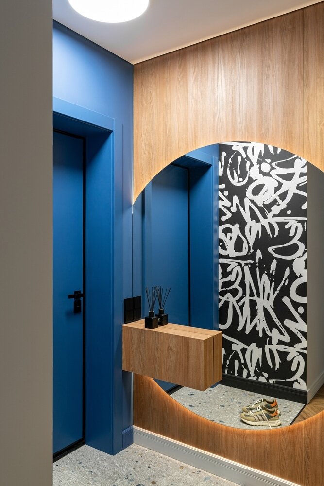 Фотография: Прихожая в стиле Современный, Квартира, Проект дня, Казань, 2 комнаты, 40-60 метров, MKInterior – фото на INMYROOM Фотография: Прихожая в стиле Современный, Квартира, Проект дня, Казань, 2 комнаты, 40-60 метров, MKInterior – фото на INMYROOM