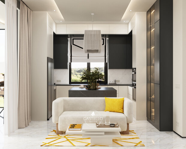 Фото из портфолио Частный дом в Сочи (185 м2) – фотографии дизайна интерьеров на INMYROOM