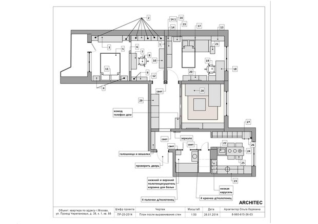 Фото из портфолио Квартира в стиле ИКЕА – фотографии дизайна интерьеров на INMYROOM