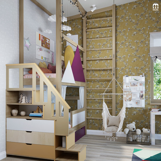 Фото из портфолио Дом на улице Черничной – фотографии дизайна интерьеров на INMYROOM