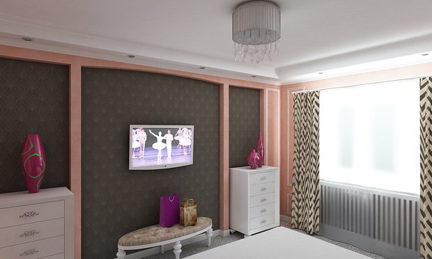 Фото из портфолио Современная спальня с налётом ар-деко – фотографии дизайна интерьеров на INMYROOM