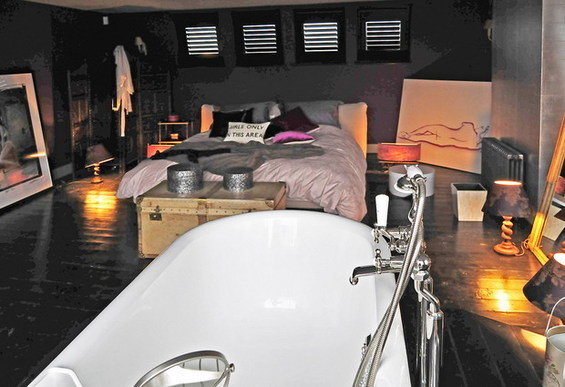 Фотография: Спальня в стиле Лофт, Дом, Дома и квартиры – фото на INMYROOM